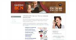 Desktop Screenshot of calderasbcn.com